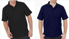 2 x Uneek Mens Ladies Polo Shirt Work Wear Plain Style Unisex Short Sleeves