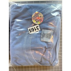 Comfort Colors Turks & Caicos Pirate Dog Graphic T Shirt XXL Garment Dyed Blue