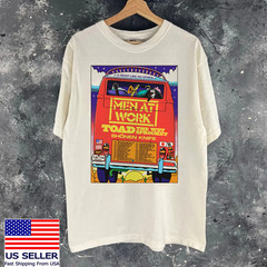 Men At Work A Night Like No Other TOur T Shirt Full Size S-5XL