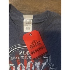Rock & Roll Hall of Fame Shirt Mens XL Blue 2016 Inductees Band Tee Music NWT