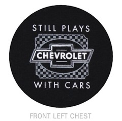 Chevy Still Plays With Cars Men’s T-Shirt Black Chevelle Nova SS Camaro RS Z-28