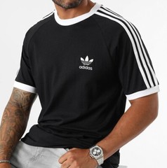 NEW MEN’S ADIDAS ORIGINALS 3-STRIPES CALIFORNIA TREFOIL TEE SHIRT ~ 2XL ~ IA4845