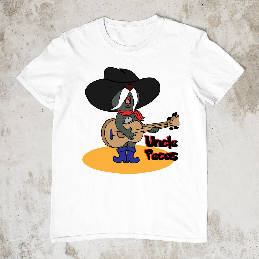 Uncle Pecos Cartoon T-shirt For men Women All Size S-4XL CB158