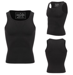 Men Compression Shirts Abdomen Gynecomastia Slimming Body Shaper Vest Tank Tops
