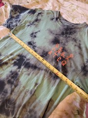 A Tribe Called Quest vintage tie dyed green black T-shirt large