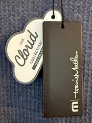 $130 TravisMathew CLOUD WAFFLE CREW | Vintage Indigo | XXL