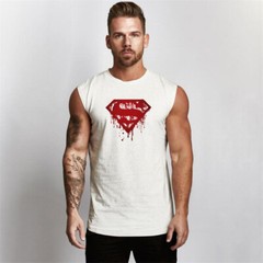 Gym Tank Top Fitness Bodybuilding Vest Mens Sleveless Shirt