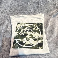 Under Armour White Graphic Camo Logo Tee Crew Neck Short Sleeve Men’s L Loose