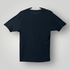 Holiday Time Stay Jolly My Friends Santa T Shirt Mens Small Christmas Black