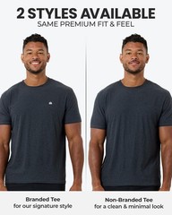 Workout Shirts for Men Fitted Dry Fit Athletic Gym Running Sport Tees Mens Ts…
