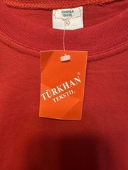 Embroidered Türkiye Istanbul T Shirt Red Shirt XL NWT