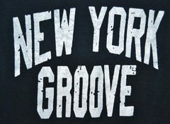 Vintage Distressed New York Groove T Shirt Disco/ New York City/ 70s