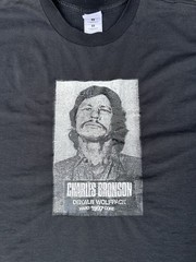 Charles Bronson Band Original T Shirt Black Power violence 90s