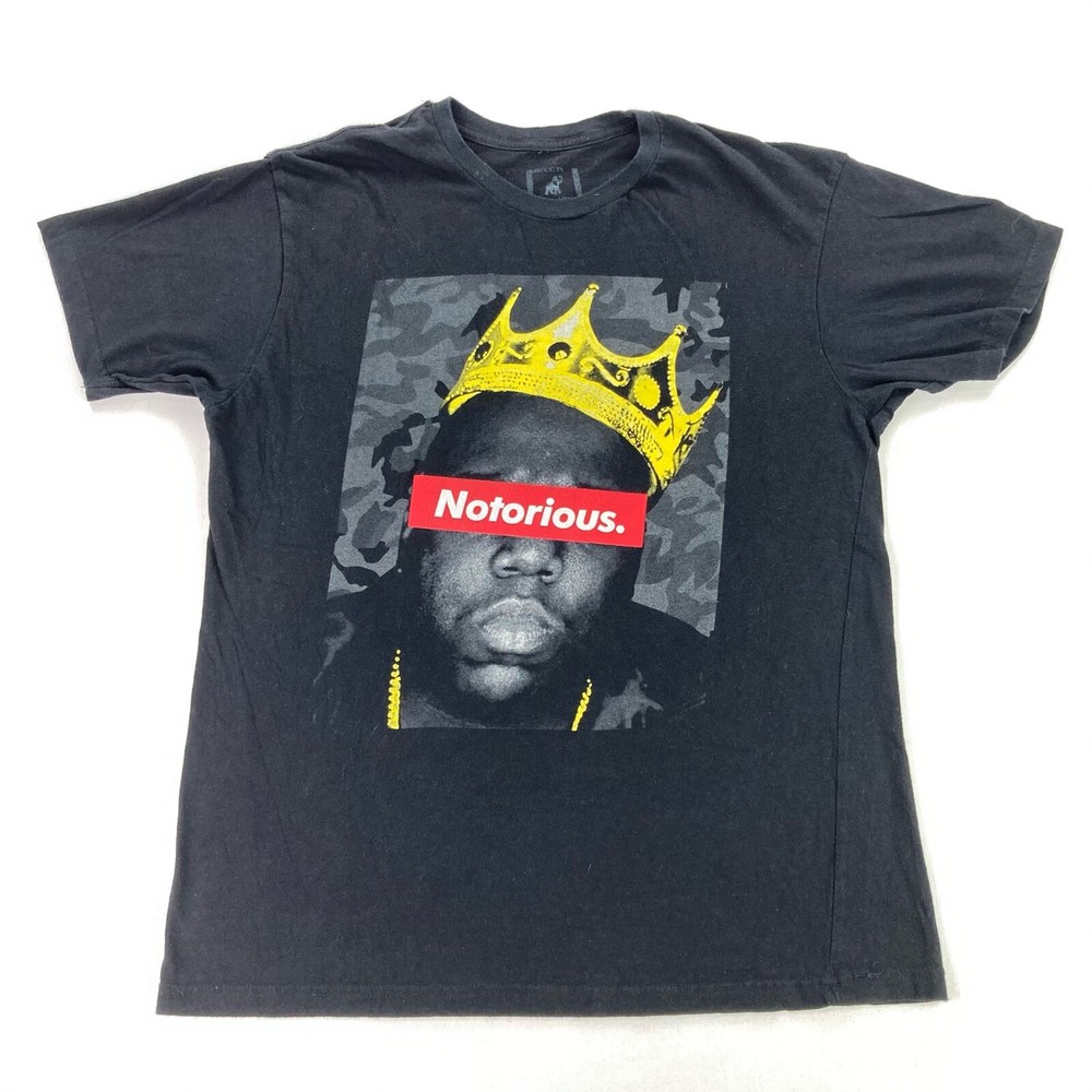 VTG Brooklyn Mint Men’s Biggie Smalls Notorious T-Shirt Black • Large