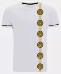 Men’s Bucheli Cotton T Shirt,Italian Style,Slim Fit,Stretch L….A21.A