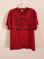 1960s Champion USAF Peshawar Pakistan Cold War Shirt Single Stitch L Vintage Tee