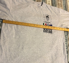 Vintage 1996 Games Of The XXVI Olympiad Atlanta World Wide Tour T Shirt Large