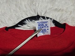 Vintage Jerzees Blank L T-Shirt Single Stitch Red Tee Grunge Skater Normcore USA