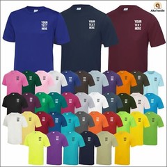 Personalised Custom Printed AWDis Men’s Performance T-Shirt Polyester Tee TShirt