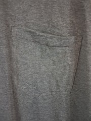 Men’s Shirts, (New w/tags), George, Gray Pullover /Short Sleeve Tee, 2XL