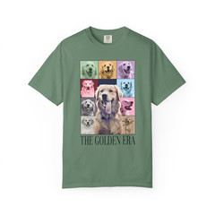 Golden Retriever Dog Shirt Comfort Colors®: Relaxed Fit, Soft Cotton – Unisex