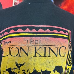 Vintage 90s Disney The Lion King Single Stitch Cartoon Movie Promo T Shirt Sz XL