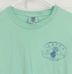 Alaska Fairbanks Moose Comfort Colors Ring Spun T Shirt Men’s size S Unisex