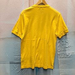 Tommy Hilfiger M Yellow Tee Shirt Preppy Classic Casual Chic Sporty Blokecore