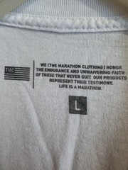 The Marathon Clothing Crenshaw Block Lettering T Shirt Sz L