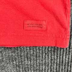 Life is Good Shirt Mens Medium Red Short Sleeve Vero Beach Classic Fit Casual