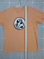 Supreme Molotov Tee Shirt 2018 Mens Large Orange Made In USA Graphic Tee