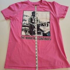 Nipsey Hussle T shirt MED Pink Marathon Continues Mixtape Hip Hop Rose Clique