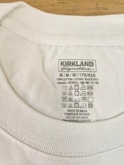 *3 PACK* M / MEDIUM – WHITE – Kirkland Signature Men’s Crew Neck Cotton Shirts