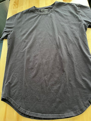 021 Originals Essential DROP-CUT BLACK T-SHIRT – Men’s Sz XL