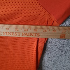 Reebok Shirt Men 2XL Orange Dont Just Stand There Graphic Short Sleeve Athletic
