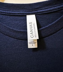 Bella + Canvas Peet’s Coffee Logo T-Shirt Brewed for Greatness Men’s Small Navy