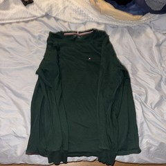 Tommy Hilfiger Dark Green XL Long Sleeve Shirt