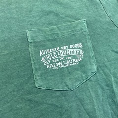 Polo Ralph Lauren Shirt Mens L Green Country Sportsman Custom Fit Retro