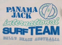 VINTAGE Panama Jack Shirt Mens Medium Surf Team Bell’s Beach AUS 80s Adult A36