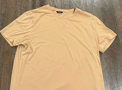 JMIERR Men’s Solid Knit Crew Neck Short Sleeve Shirt Large