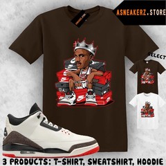 Tee Shirt Matching AJ 3 World’s Best Dad 2026 Match Sneaker MJ Sneakerhead King