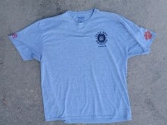 ELITE BBQ Smokers Mens XL T SHIRT Gildan Gray Very Good 48 Chest Measured
