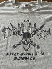 The Doll Hut Punk Rock Tee Shirt Music USA 80’s 90’s Era Large Single Stitch