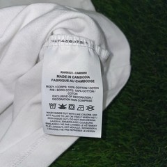 Nike Air Hello Kitty White Tshirt Size Large DR6074-100 Sanrio Co White Swoosh