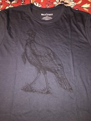 Wild Turkey Bourbon Whiskey T-shirt Liquor Clothes Clothing Shirt Alcohol Bar M