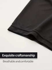 7 Pack Men’s Quick Dry T Shirts Breathable Gym Running Athletic Tees