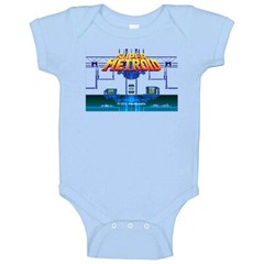 Super Metroid Snes Retro Video Game Baby One Piece