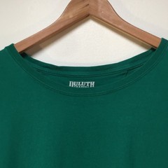 Duluth Trading Co. Men 4XL Shirt Green Relaxed Jersey Tee Longtail 100% Cotton
