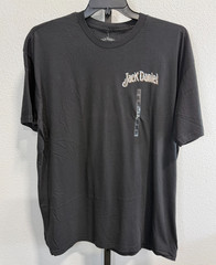 NWT Changes Mens Crew Neck Short Sleeve Jack Daniel’s Vintage T-Shirt Black