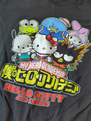 Men’s My Hero Academia x Hello Kitty and Friends Tee Shirt Size Medium